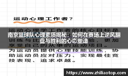 南京篮球队心理素质揭秘：如何在赛场上逆风翻盘与胜利的心态塑造