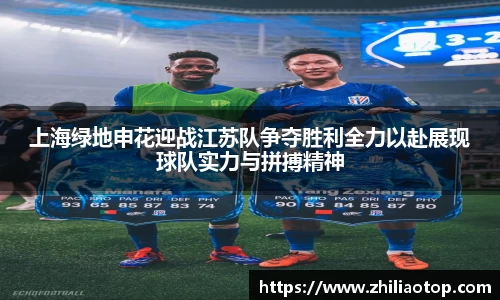 上海绿地申花迎战江苏队争夺胜利全力以赴展现球队实力与拼搏精神