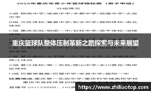 重庆篮球队整体压制革新之路探索与未来展望