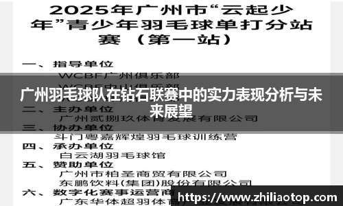 广州羽毛球队在钻石联赛中的实力表现分析与未来展望